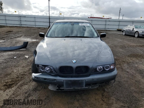 2000 BMW 5 Series 528iA with VIN WBADM6346YGU12169, listed as a Copart auction lot 82372384 with 152,818 mi miles and Salvage Title. Bid and sale history available at carsss.com. Image 5.