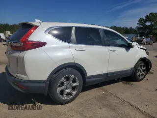 2017 Honda CR-V EX-L with VIN 2HKRW1H84HH518262, listed as a Copart auction lot 46654945 with 142,602 mi miles and Salvage Title. Bid and sale history available at carsss.com. Image 3.