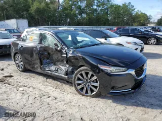 2020 Mazda Mazda6 Grand Touring Reserve with VIN JM1GL1WY7L1517190, listed as a Copart auction lot 82295424 with 42,994 mi miles and Salvage Title. Bid and sale history available at carsss.com. Image 4.