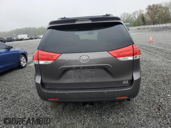 2013 Toyota Sienna XLE with VIN 5TDDK3DC3DS065980, listed as a Copart auction lot 50563385 with 124,124 mi miles and Salvage Title. Bid and sale history available at DreamBid. Image 6.