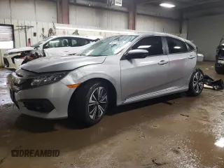 2018 Honda Civic EX-L with VIN JHMFC1F70JX018372, listed as a Copart auction lot 42115835 with 60,522 mi miles and Non Repairable. Bid and sale history available at DreamBid. Image 1.