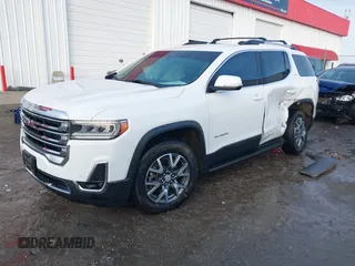 2023 GMC Acadia SLT with VIN 1GKKNMLS0PZ212549, listed as a IAAI auction lot 41371189 with 26,805 mi miles and . Bid and sale history available at DreamBid. Image 18.