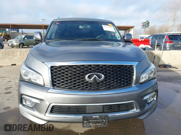 2015 Infiniti QX80 with VIN JN8AZ2NF9F9573216, listed as a IAAI auction lot 41774534 with 171,650 mi miles and . Bid and sale history available at DreamBid. Image 12.
