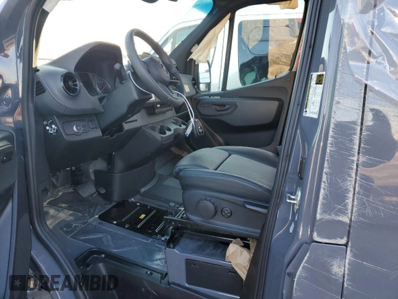 2023 Mercedes-Benz Sprinter with VIN W1Y4NBHY9PT139900, listed as a Copart auction lot 89382725 with 2,836 mi miles and Salvage Title. Bid and sale history available at DreamBid. Image 7.