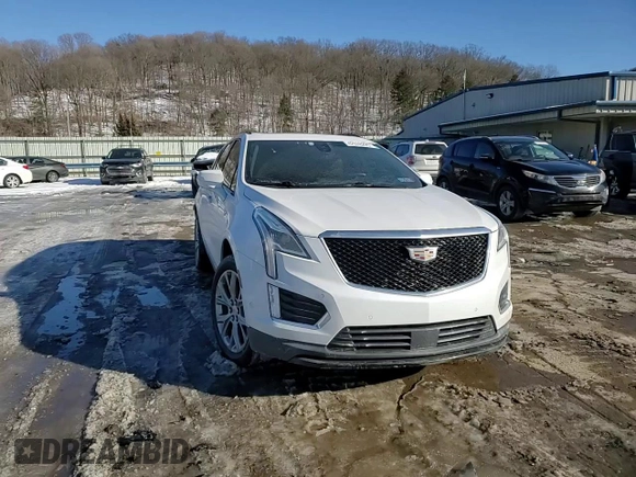 2020 Cadillac XT5 Sport AWD with VIN 1GYKNGRS7LZ107984, listed as a Copart auction lot 42578205 with 88,411 mi miles and Salvage title. Bid and sale history available at DreamBid. Image 15.