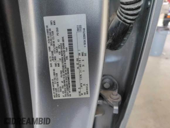 2021 Ford F-250 XL z VIN 1FT7W2BN5MEC59402, wystawiony jako IAAI lot #42672601 z przebiegiem 107 795 mil mil oraz . Historia ofert i sprzedaży dostępna na DreamBid. Obrazek 1.
