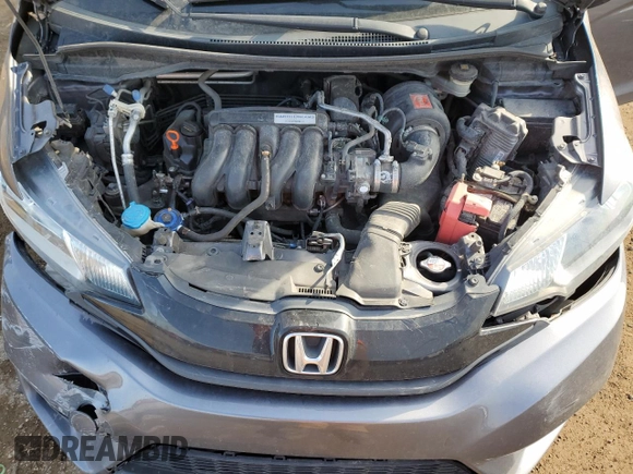 2017 Honda Fit LX with VIN 3HGGK5G51HM700577, listed as a Copart auction lot 48713335 with 197,728 mi miles and Salvage Title. Bid and sale history available at DreamBid. Image 11.