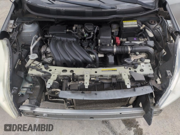 2014 Nissan Versa SV with VIN 3N1CN7AP1EL819809, listed as a Copart auction lot 51960405 with 144,859 mi miles and Salvage Title. Bid and sale history available at DreamBid. Image 11.