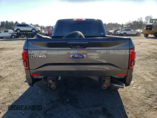 2015 Ford F-150 XLT with VIN 1FTFW1EG5FFB43455, listed as a Copart auction lot 46404195 with 298,332 mi miles and Salvage Title. Bid and sale history available at carsss.com. Image 6.