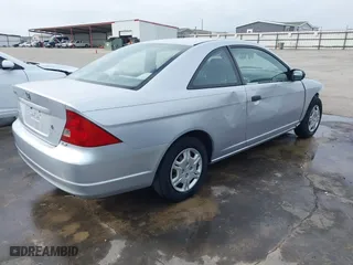2001 Honda Civic LX with VIN 1HGEM22511L104898, listed as a IAAI auction lot 41855518 with 255,538 mi miles. Bid and sale history available at carsss.com. Image 4.