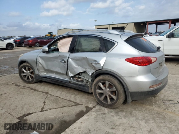 2008 Infiniti EX Journey with VIN JNKAJ09E58M304377, listed as a Copart auction lot 84842084 with 178,178 mi miles and Salvage Title. Bid and sale history available at DreamBid. Image 2.