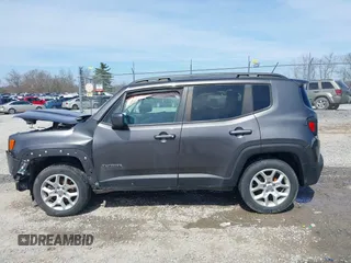 2017 Jeep Renegade Latitude with VIN ZACCJBBB3HPF61108, listed as a IAAI auction lot 39055699 with 181,598 mi miles and . Bid and sale history available at DreamBid. Image 14.