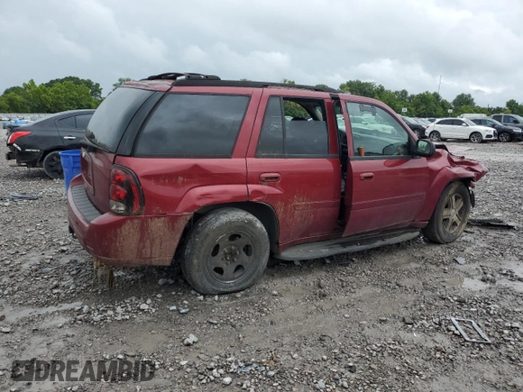 2007 Chevrolet TrailBlazer LT with VIN 1GNDS13S172150879, listed as a Copart auction lot 64628804 with 297,489 mi miles and Salvage Title. Bid and sale history available at DreamBid. Image 3.