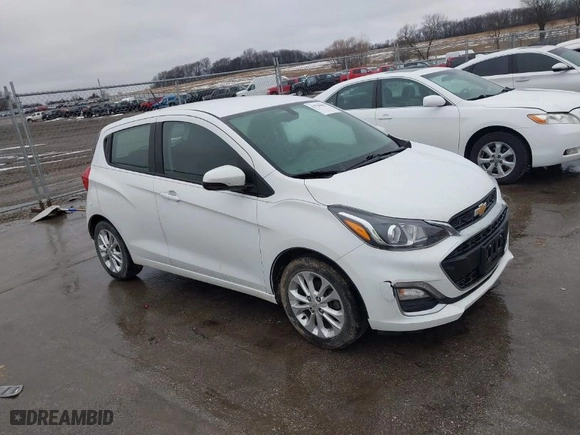 2021 Chevrolet Spark 1LT with VIN KL8CD6SA4MC731117, listed as a IAAI auction lot 41729563 with 61,533 mi miles. Bid and sale history available at carsss.com. Image 1.