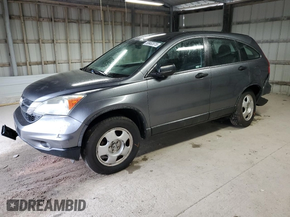 2010 Honda CR-V LX with VIN 5J6RE3H35AL033532, listed as a Copart auction lot 58462075 with 88,188 mi miles and Salvage title. Bid and sale history available at DreamBid. Image 1.