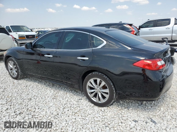 2011 Infiniti M with VIN JN1BY1AP8BM325853, listed as a Copart auction lot 67599954 with 158,303 mi miles and Salvage Title. Bid and sale history available at DreamBid. Image 2.