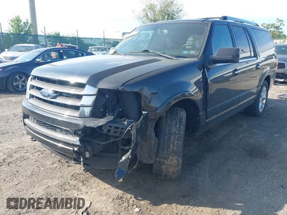 2015 Ford Expedition Max Limited with VIN 1FMJK2AT1FEF45991, listed as a IAAI auction lot 42240606 with 146,314 mi miles and . Bid and sale history available at DreamBid. Image 6.
