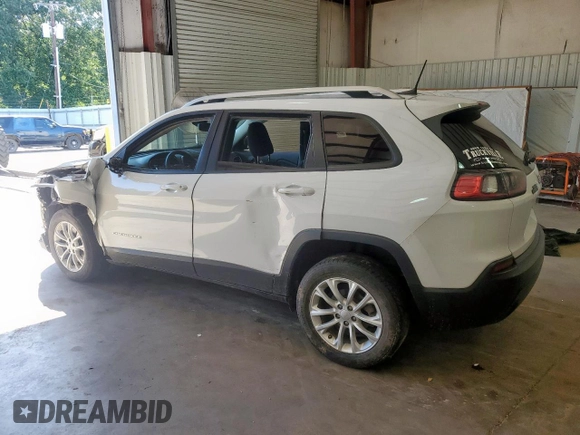 2021 Jeep Cherokee Latitude with VIN 1C4PJLCB4MD156082, listed as a Copart auction lot 62581155 with 90,879 mi miles and Salvage title. Bid and sale history available at DreamBid. Image 2.