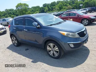 2015 Kia Sportage EX with VIN KNDPC3AC7F7772995, listed as a IAAI auction lot 42687589 with 157,624 mi miles and . Bid and sale history available at DreamBid. Image 1.