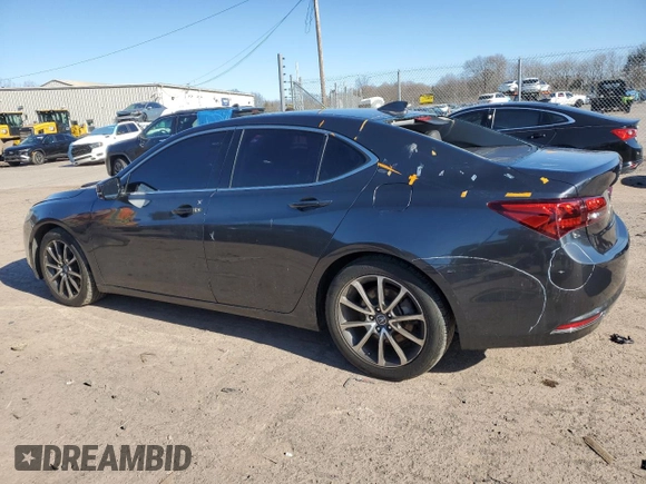 2016 Acura TLX V6 Tech with VIN 19UUB2F54GA002382, listed as a Copart auction lot 48289455 with 87,913 mi miles and Salvage Title. Bid and sale history available at carsss.com. Image 2.
