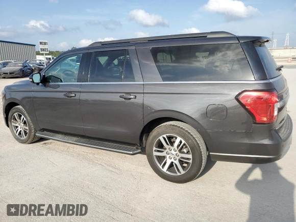 2022 Ford Expedition Max XLT with VIN 1FMJK1JT5NEA40819, listed as a Copart auction lot 51593835 with 14,896 mi miles and Salvage title. Bid and sale history available at DreamBid. Image 2.