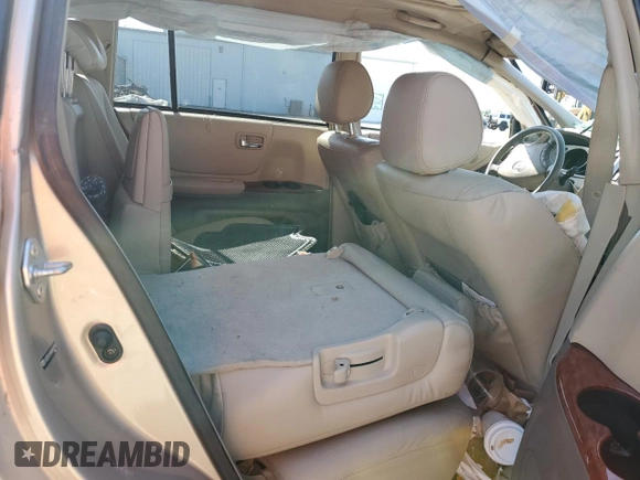 2005 Toyota Highlander with VIN JTEEP21A950069194, listed as a Copart auction lot 55362235 with 160,270 mi miles and Salvage Title. Bid and sale history available at DreamBid. Image 11.