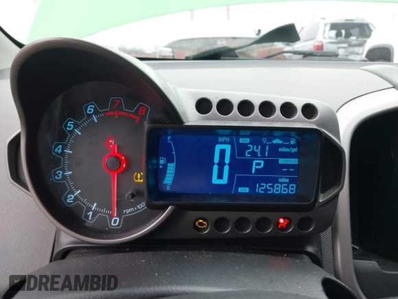 2015 Chevrolet Sonic LT with VIN 1G1JC5SH5F4128952, listed as a IAAI auction lot 41565455 with 125,868 mi miles and . Bid and sale history available at DreamBid. Image 7.