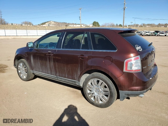 2010 Ford Edge Limited with VIN 2FMDK4KC1ABB39141, listed as a Copart auction lot 47001095 with 126,583 mi miles and Salvage Title. Bid and sale history available at carsss.com. Image 2.