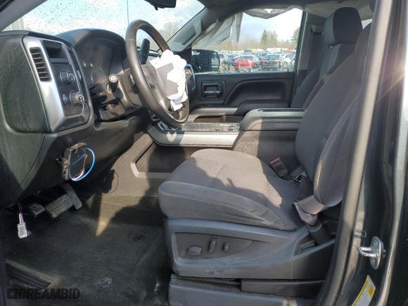 2017 Chevrolet Silverado 1500 LT with VIN 3GCUKREC0HG197052, listed as a Copart auction lot 50007425 with 73,312 mi miles and Salvage Title. Bid and sale history available at carsss.com. Image 7.