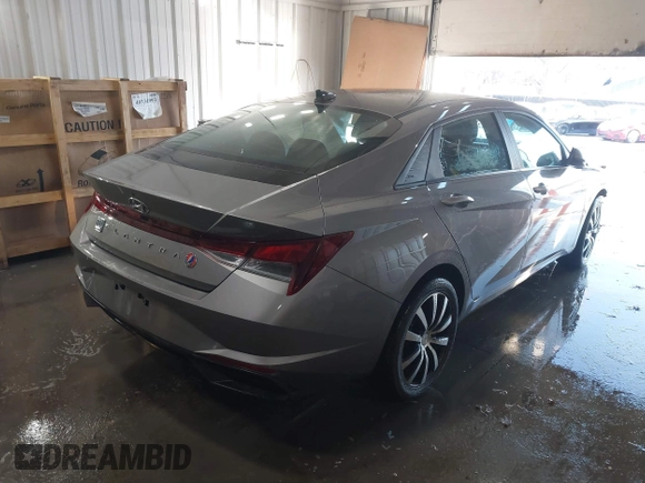 2023 Hyundai Elantra SE with VIN KMHLL4AG9PU557866, listed as a IAAI auction lot 41560571 with 44,666 mi miles and . Bid and sale history available at DreamBid. Image 4.
