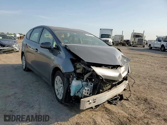 2012 Toyota Prius Two with VIN JTDZN3EU0C3109826, listed as a Copart auction lot 53475275 with 128,386 mi miles and Salvage Title. Bid and sale history available at DreamBid. Image 10.