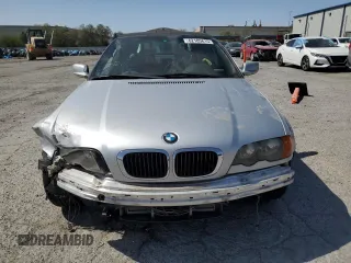 2001 BMW 3 Series 325Ci with VIN WBABS33451JY50461, listed as a Copart auction lot 62185615 with Not provided miles and Salvage title. Bid and sale history available at DreamBid. Image 5.
