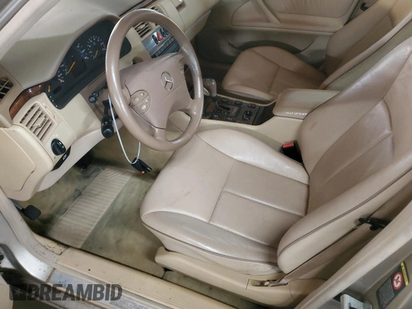2000 Mercedes-Benz E 320 with VIN WDBJF65J8YB148175, listed as a Copart auction lot 78756544 with 79,192 mi miles and Salvage Title. Bid and sale history available at DreamBid. Image 7.