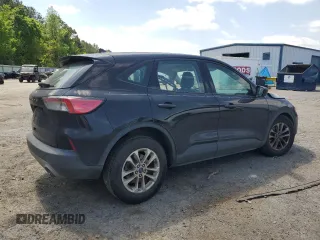 2022 Ford Escape S with VIN 1FMCU0F6XNUA09720, listed as a Copart auction lot 52830135 with Not provided miles and Salvage title. Bid and sale history available at DreamBid. Image 3.