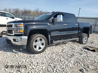 2014 Chevrolet Silverado 1500 LTZ with VIN 3GCUKSEC3EG292711, listed as a Copart auction lot 48517685 with 178,963 mi miles and Salvage Title. Bid and sale history available at DreamBid. Image 1.
