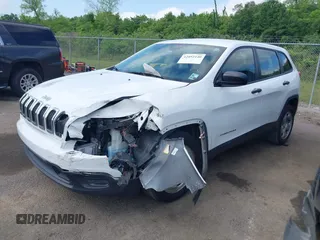 2016 Jeep Cherokee Altitude with VIN 1C4PJLAB4GW290666, listed as a IAAI auction lot 42052140 with 77,116 mi miles. Bid and sale history available at carsss.com. Image 17.