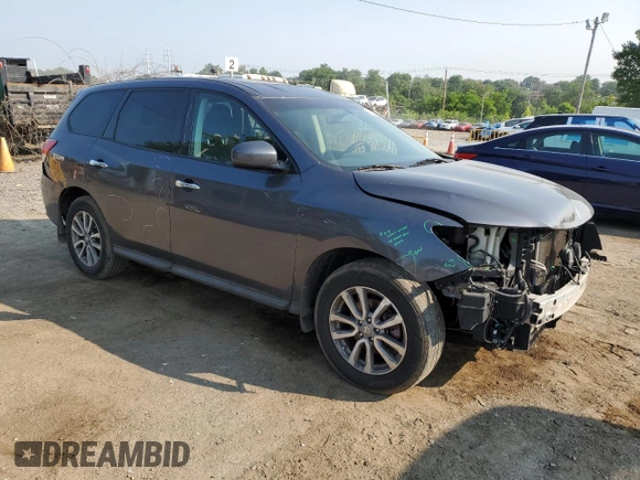 2014 Nissan Pathfinder SL with VIN 5N1AR2MM6EC651699, listed as a Copart auction lot 59836525 with 169,211 mi miles and Salvage title. Bid and sale history available at DreamBid. Image 4.