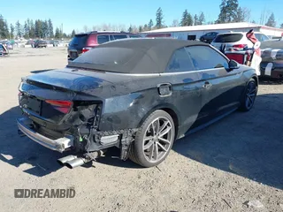2018 Audi S5 Prestige z VIN WAU24GF57JN001317, wystawiony jako IAAI lot #41515414 z przebiegiem 55 154 mil mil oraz . Historia ofert i sprzedaży dostępna na DreamBid. Obrazek 4.