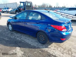 2016 Hyundai Accent SE with VIN KMHCT4AE1GU137050, listed as a IAAI auction lot 41743944 with 81,956 mi miles. Bid and sale history available at carsss.com. Image 3.