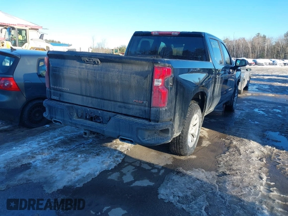 2023 Chevrolet Silverado 1500 RST with VIN 1GCUDEE81PZ123622, listed as a IAAI auction lot 41608782 with 43,730 mi miles and . Bid and sale history available at DreamBid. Image 4.