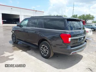 2024 Ford Expedition Max XLT with VIN 1FMJK1J83REA31036, listed as a IAAI auction lot 42190319 with 26,956 mi miles and . Bid and sale history available at DreamBid. Image 3.