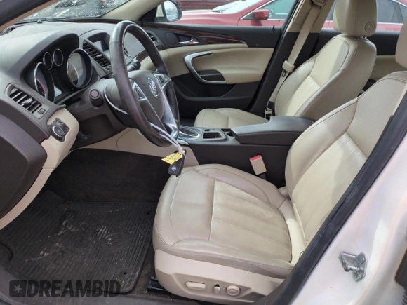 2012 Buick Regal Premium 1 with VIN 2G4GS5EK5C9147081, listed as a Copart auction lot 49494855 with 99,488 mi miles and Salvage title. Bid and sale history available at DreamBid. Image 7.