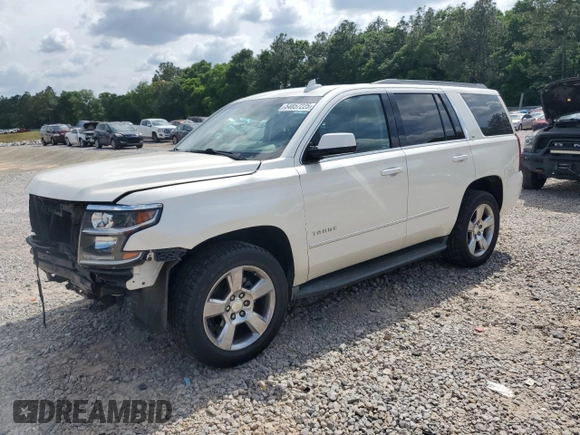 2015 Chevrolet Tahoe LT z VIN 1GNSCBKC5FR638002, wystawiony jako Copart lot #54857225 z przebiegiem 142 165 mil mil oraz Szkoda całkowita • Salvage title. Historia ofert i sprzedaży dostępna na DreamBid. Obrazek 1.