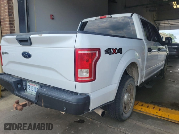 2017 Ford F-150 XL with VIN 1FTEW1EP5HKD62194, listed as a IAAI auction lot 42734096 with 161,527 mi miles and . Bid and sale history available at DreamBid. Image 3.