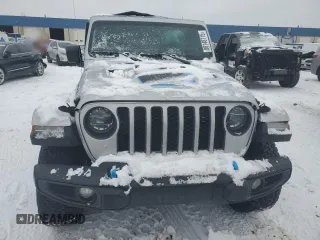 2022 Jeep Wrangler Unlimited Rubicon with VIN 1C4JJXR63NW264609, listed as a Copart auction lot 88148715 with 33,308 mi miles and Salvage title. Bid and sale history available at DreamBid. Image 5.