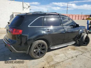 2011 Acura MDX Advance with VIN 2HNYD2H74BH527715, listed as a Copart auction lot 46184555 with 243,540 mi miles and Salvage title. Bid and sale history available at DreamBid. Image 3.