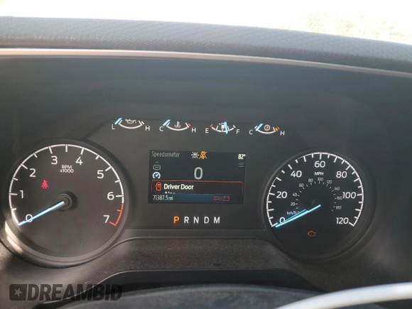 2021 Ford F-150 XL with VIN 1FTFW1E82MKD23506, listed as a Copart auction lot 71162334 with 71,387 mi miles and Salvage Title. Bid and sale history available at carsss.com. Image 9.