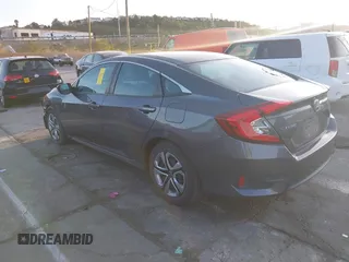 2016 Honda Civic Sedan LX with VIN 2HGFC2F55GH532108, listed as a IAAI auction lot 41860382 with 124,106 mi miles. Bid and sale history available at carsss.com. Image 3.