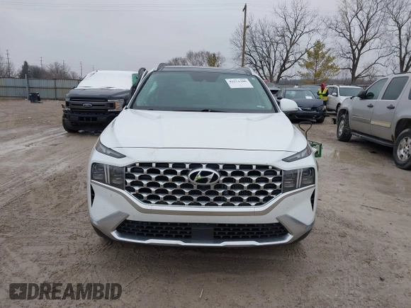 2022 Hyundai Santa Fe Limited with VIN 5NMS4DAL7NH415708, listed as a IAAI auction lot 41571300 with 105,048 mi miles. Bid and sale history available at carsss.com. Image 12.