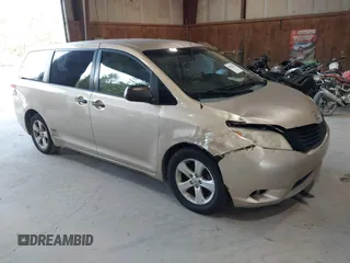 2012 Toyota Sienna with VIN 5TDZK3DC6CS258225, listed as a IAAI auction lot 42821817 with 377,789 mi miles and . Bid and sale history available at DreamBid. Image 1.